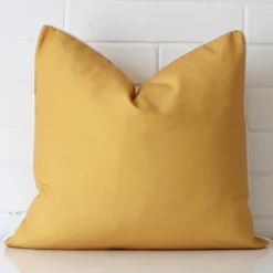 Airlie Waterproof Mustard Outdoor Cushion Cover - Large