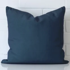 Airlie Waterproof Navy Blue Outdoor Cushion Cover - Large
