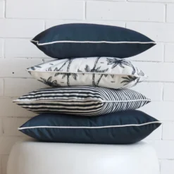 Navy Outdoor Cushions